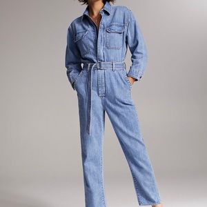 Aritzia Denim Forum jumpsuit XXS